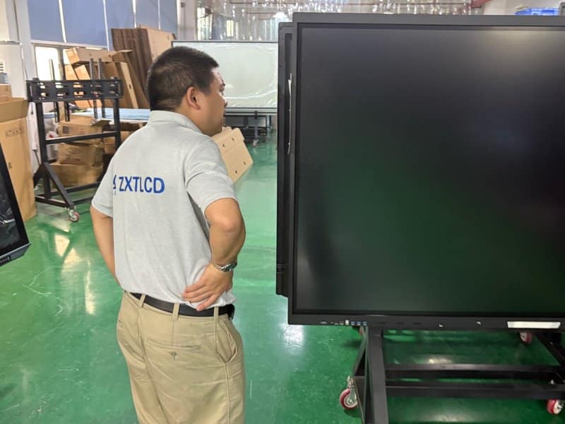 Conference Room AV System Maintenance - Interactive Flat Panel Display Terminal