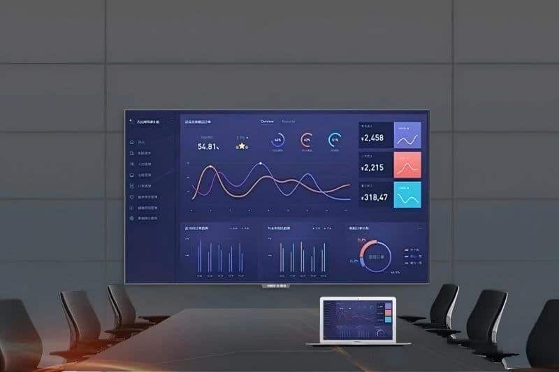 Government Conference Touch Display - Interactive Flat Panel Display Terminal
