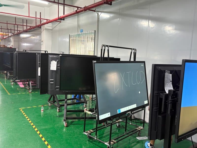 Interactive Flat Panel vs Projector - Interactive Flat Panel Display Terminal
