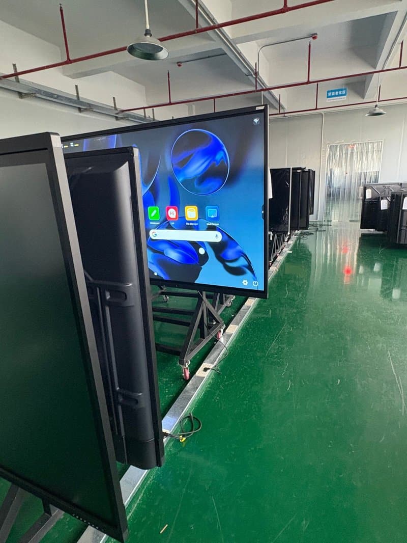 Large-Format Interactive Display Board - Interactive Flat Panel Display Terminal