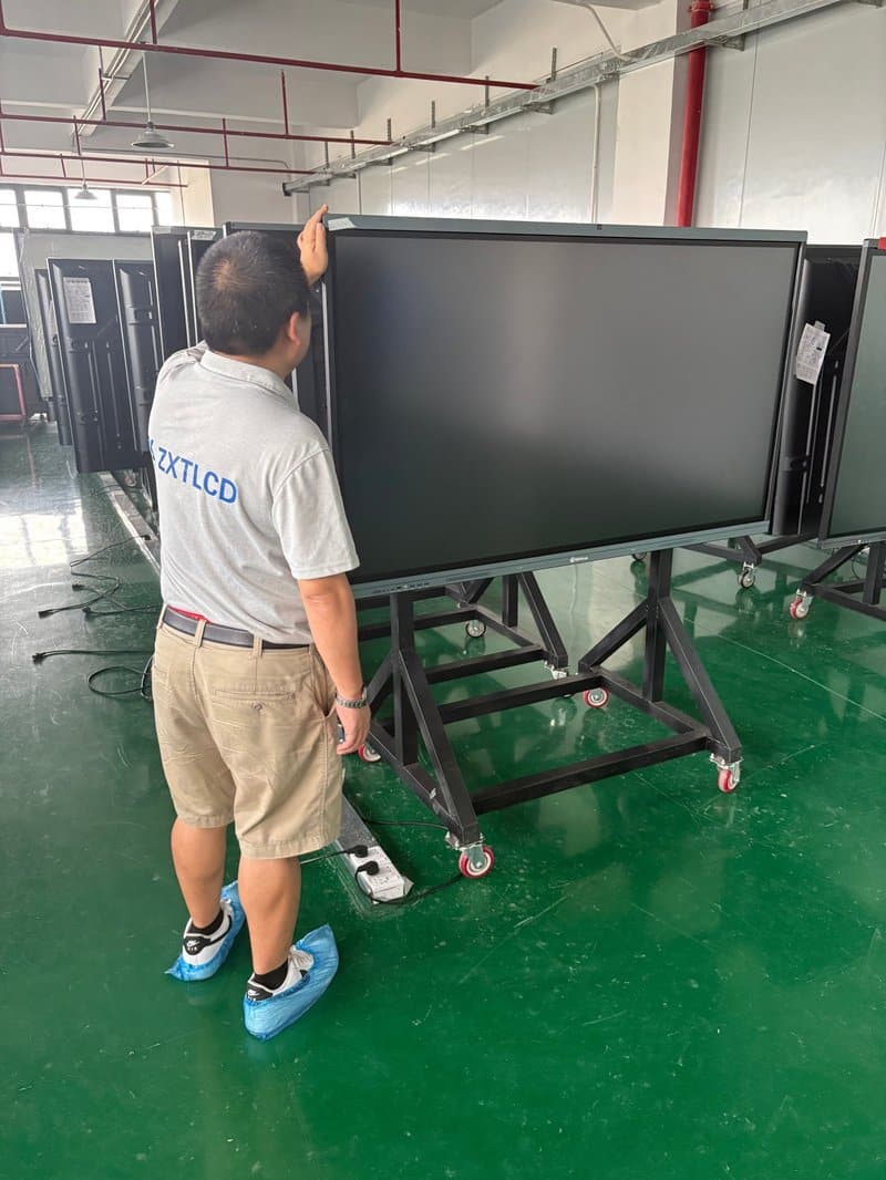 Large-Format Interactive Display Board - Interactive Flat Panel Display Terminal