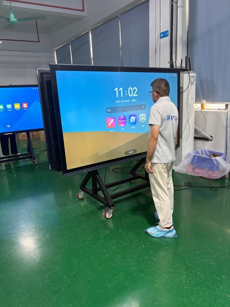 Large-Format Interactive Display Board - Interactive Flat Panel Display Terminal
