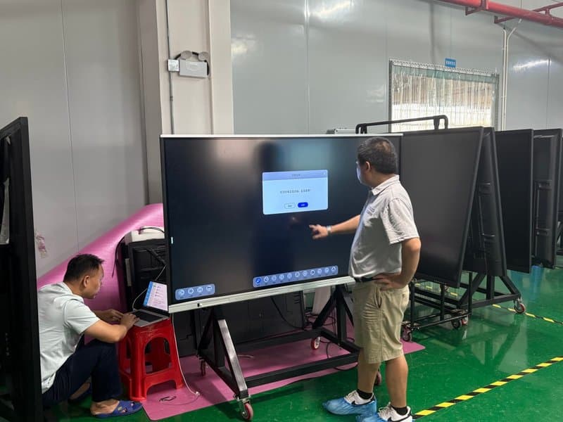 Touchscreen Panel Protection Techniques - Interactive Flat Panel Display Terminal