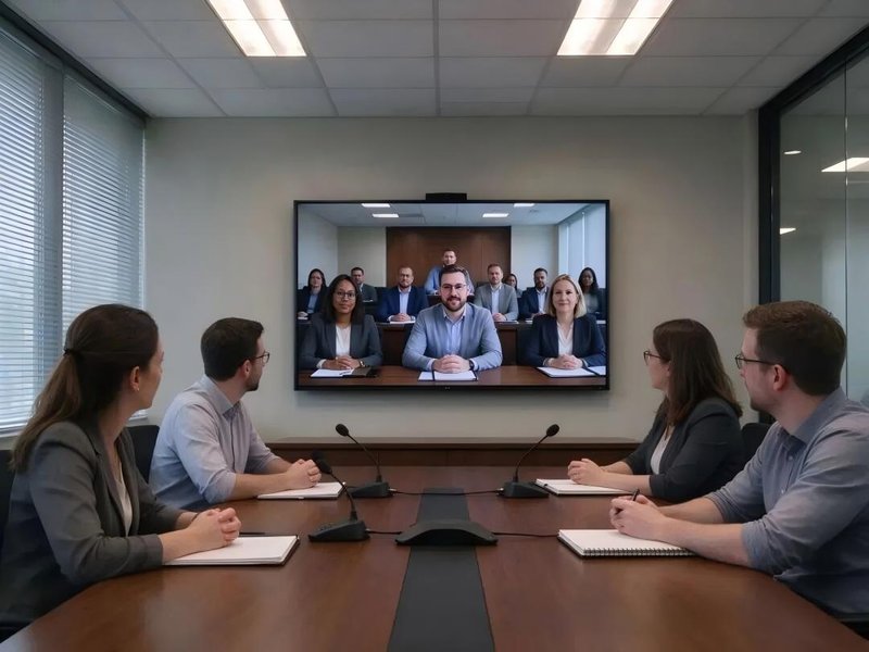 Video Conferencing All-in-One Hardware Faults - Interactive Flat Panel Display Terminal