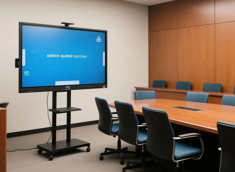 Wireless Screen Sharing Smart Board - Interactive Flat Panel Display Terminal